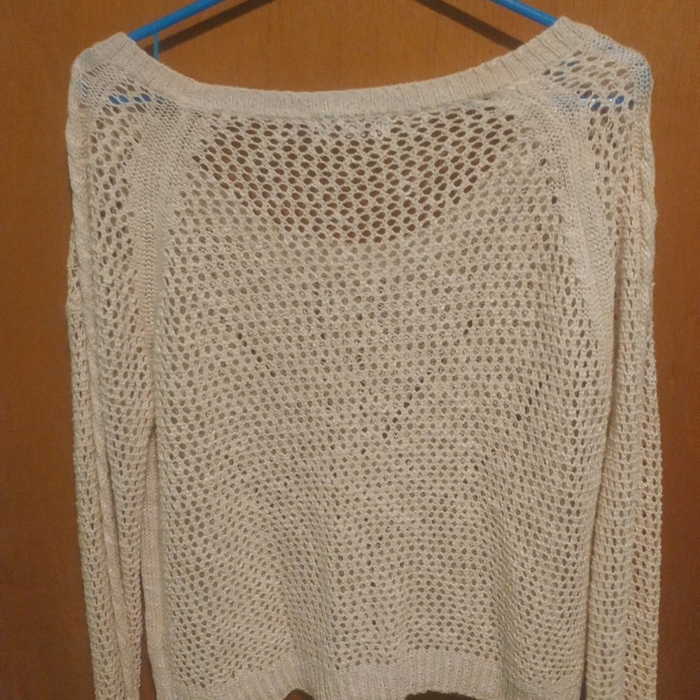 See through sweater